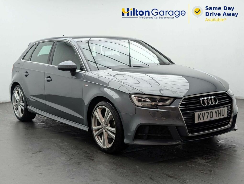Audi A3 1.5 A3 Sportback 35 Tfsi S Line KV70YHU Grey