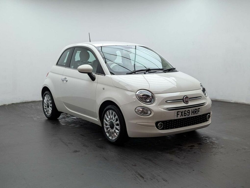 Fiat 500 1.2 500 Lounge FX69HRF White #2