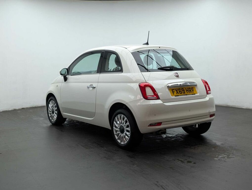 Fiat 500 1.2 500 Lounge FX69HRF White #6