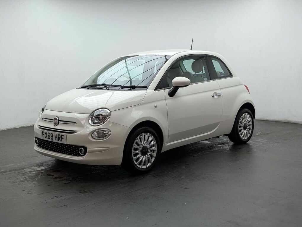 Fiat 500 1.2 500 Lounge FX69HRF White #4