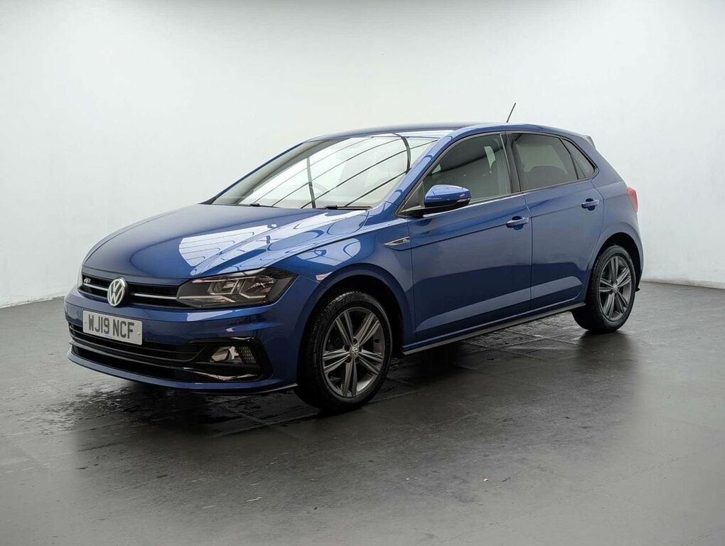 Volkswagen Polo 1.0 Polo R-line Tsi WJ19NCF Blue #4