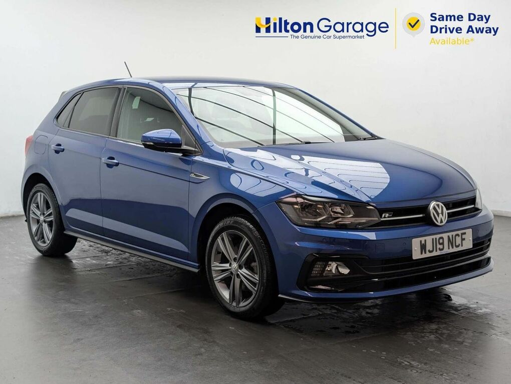 Volkswagen Polo 1.0 Polo R-line Tsi WJ19NCF Blue
