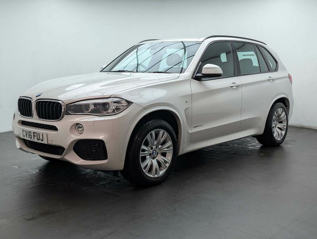 BMW X5 3.0 X5 Xdrive 30D M Sport 4Wd CV16FUJ White #4
