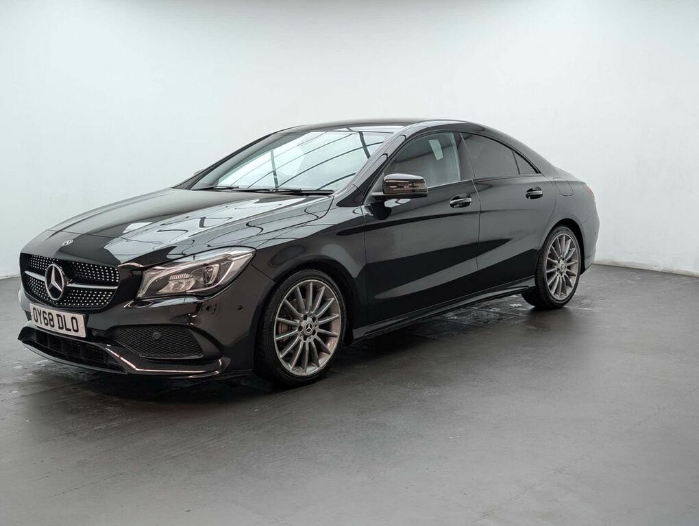Mercedes-Benz CLA Class 1.6 Cla 200 Amg Line Night Edition OY68DLO Black #4
