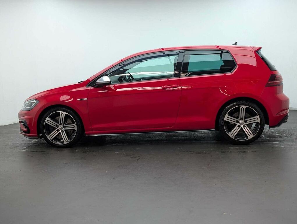 Volkswagen Golf 2.0 Golf R Tsi 4Wd Red #5