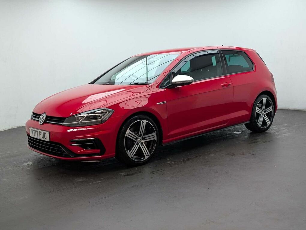 Volkswagen Golf 2.0 Golf R Tsi 4Wd Red #4