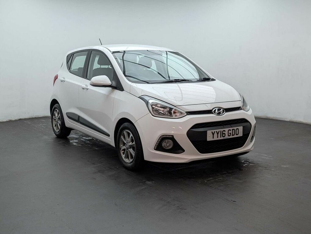 Hyundai I10 1.0 I10 Premium Blue Drive White #2