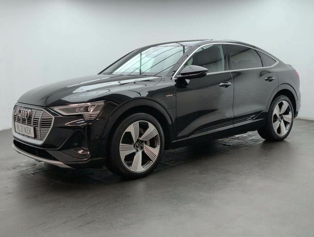 Audi E-tron E-tron Sportback 55 S Line Quattro 4Wd NL21WZK Black #4