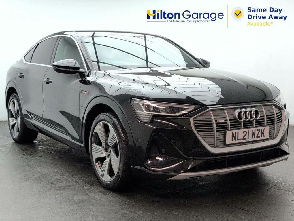 Audi E-tron E-tron Sportback 55 S Line Quattro 4Wd NL21WZK Black