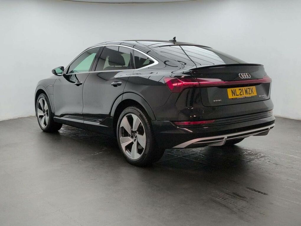 Audi E-tron E-tron Sportback 55 S Line Quattro 4Wd NL21WZK Black #6