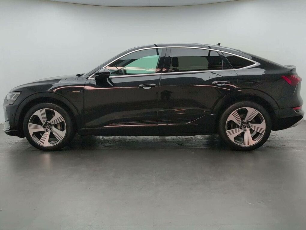 Audi E-tron E-tron Sportback 55 S Line Quattro 4Wd NL21WZK Black #5