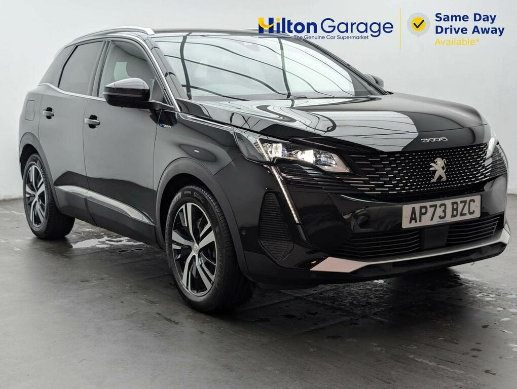 Peugeot 3008 1.6 3008 Gt Ss Phev 4X4 4Wd Black