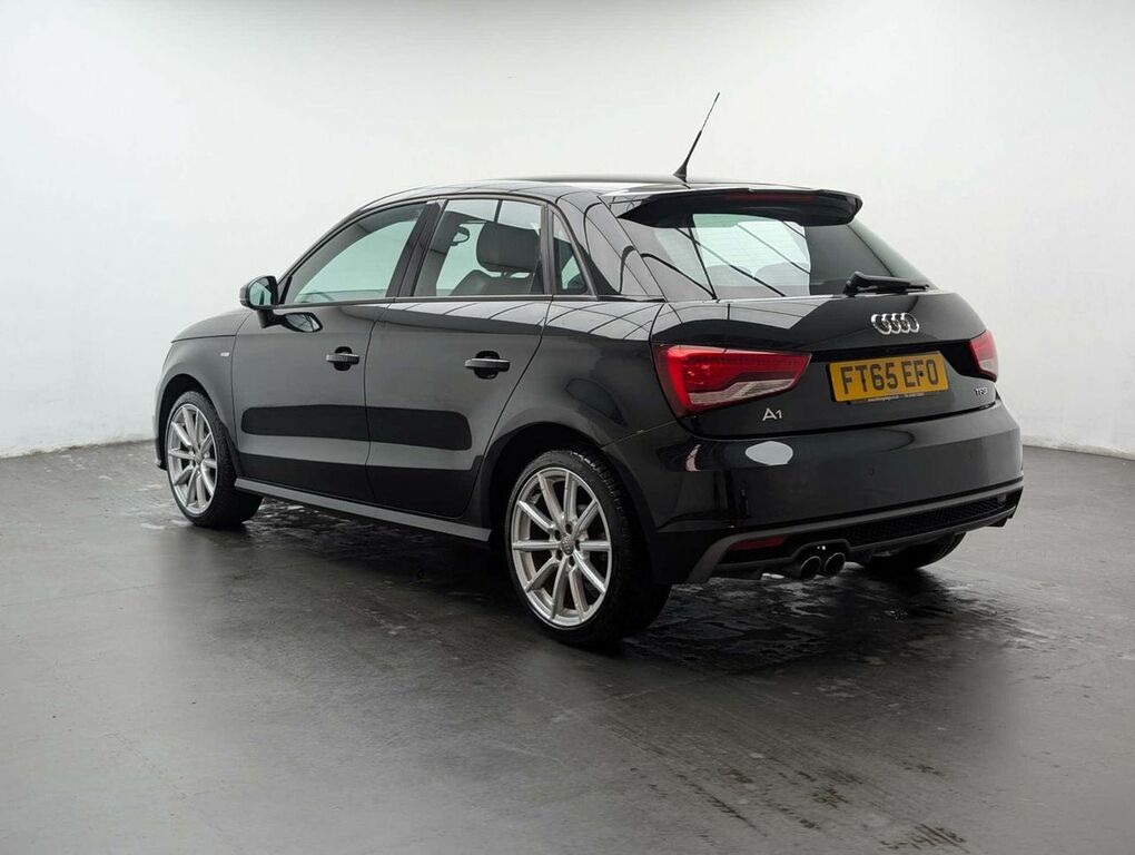Audi A1 1.4 A1 Sportback Tfsi S Line FT65EFO Black #6