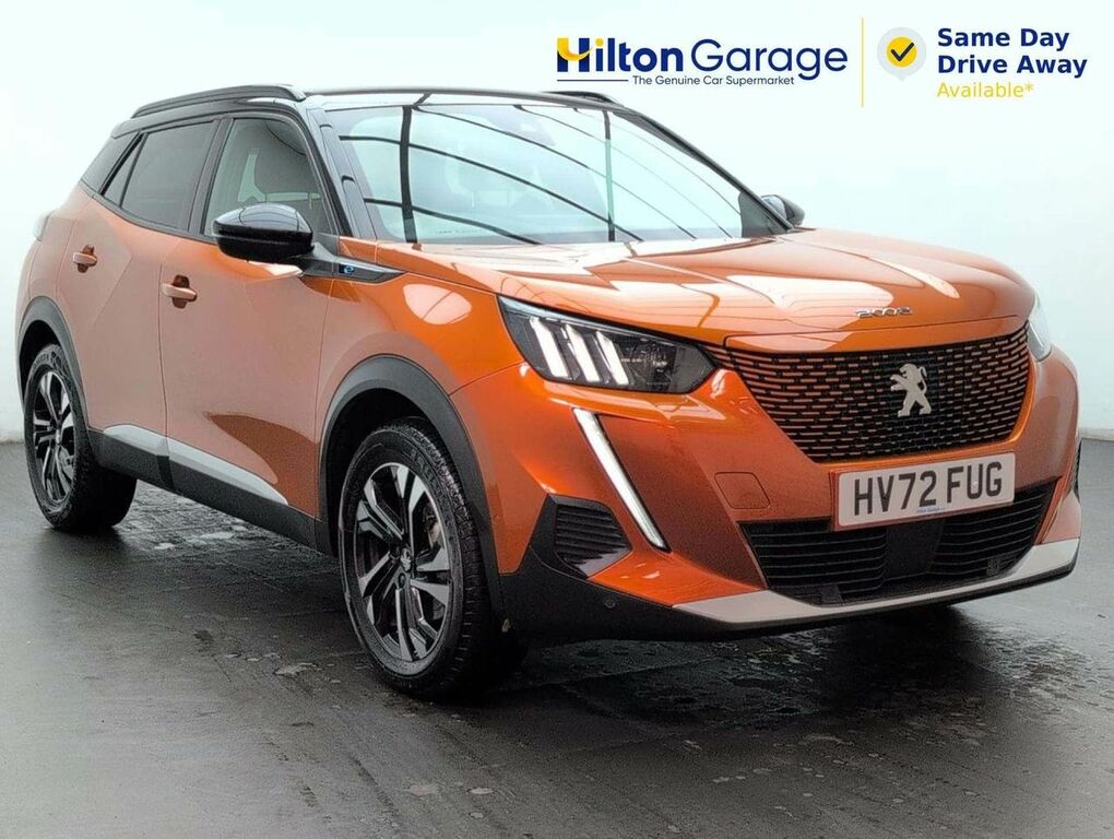 Peugeot e-2008 2008 Gt Ev Orange