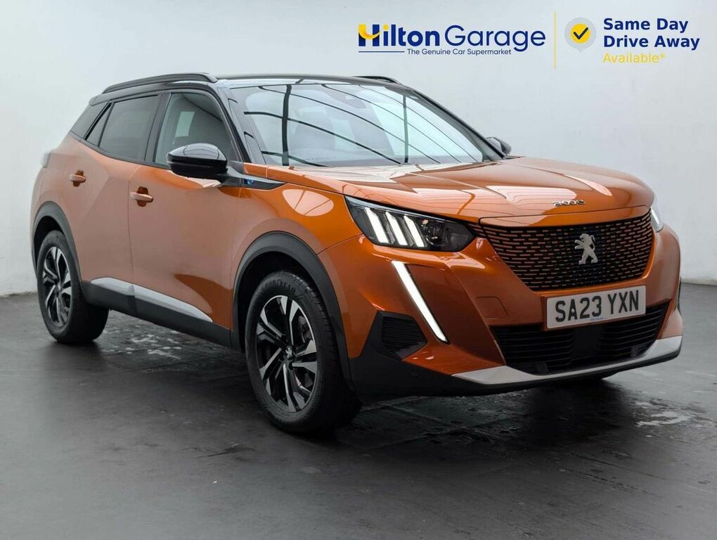 Peugeot e-2008 2008 Gt Ev Orange