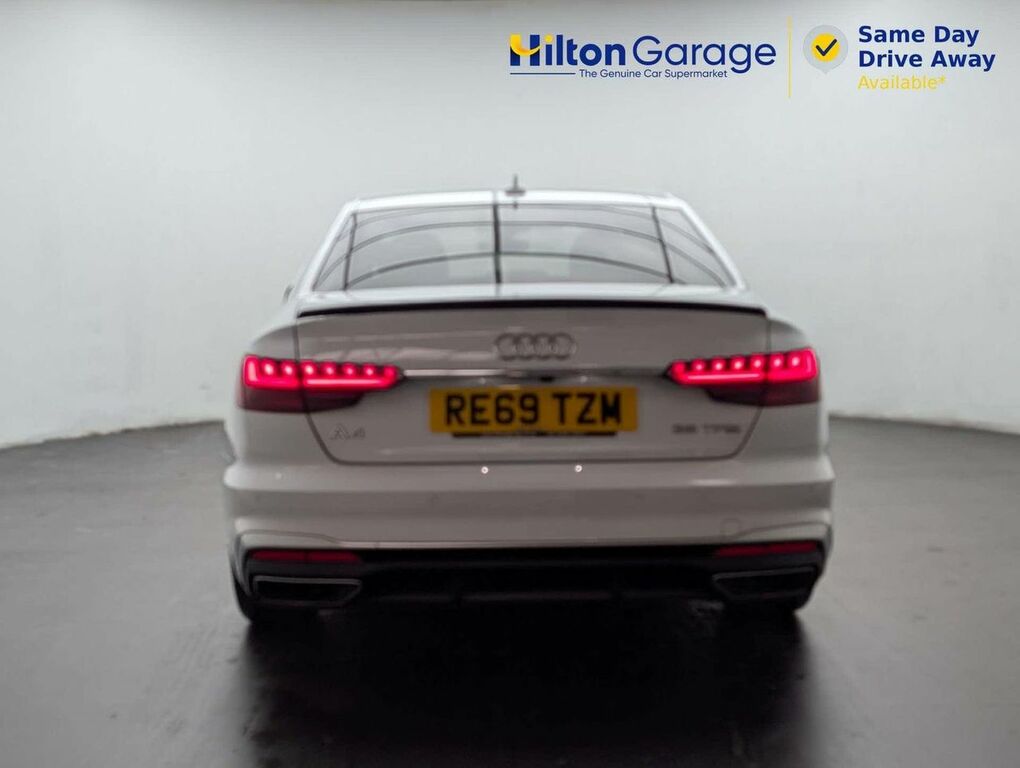 Audi A4 2.0 A4 S Line 35 Tfsi White