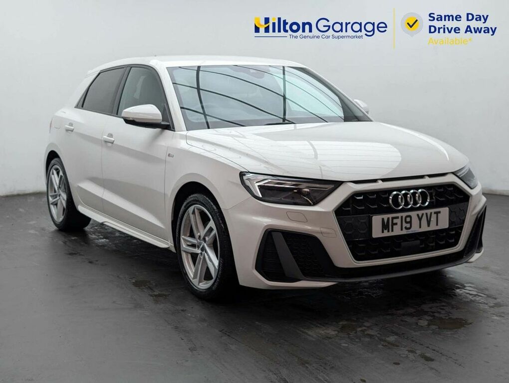 Audi A1 1.0 A1 Sportback 30 Tfsi S Line MF19YVT White