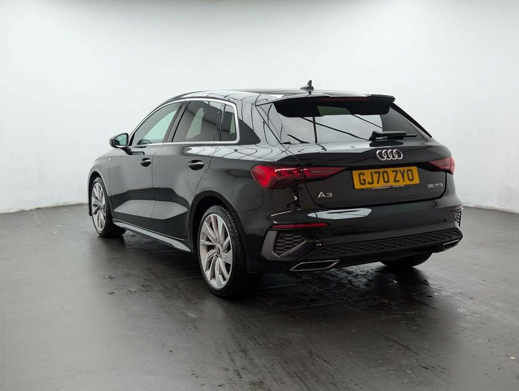 Audi A3 1.5 A3 Sportback 35 Tfsi S Line GJ70ZYO Black #6