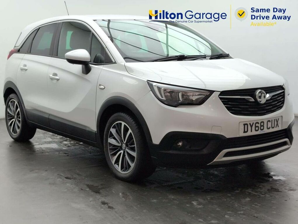 Vauxhall Crossland X 1.2 Crossland X Elite Nav DY68CUX White