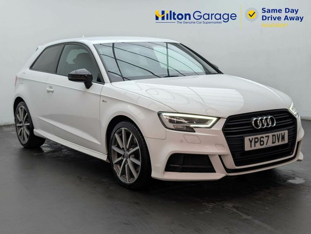 Audi A3 1.5 3 Black Edition Tfsi YP67DVW White