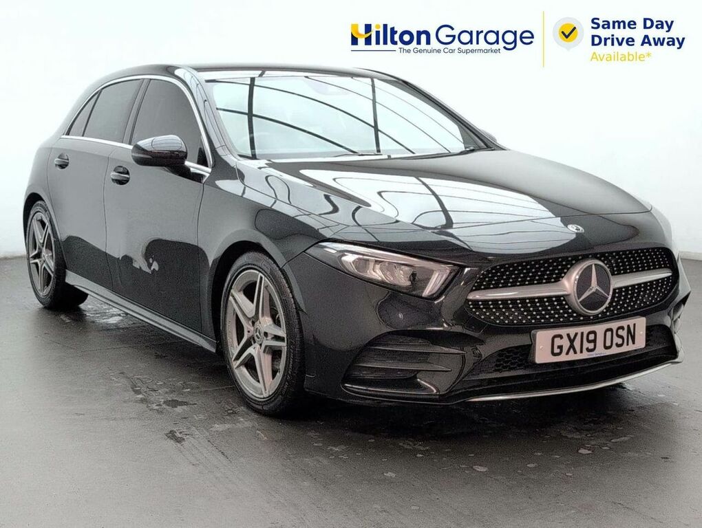 Mercedes-Benz A Class 1.3 A 180 Amg Line GX19OSN Black
