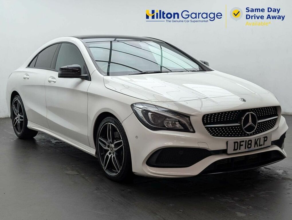 Mercedes-Benz CLA Class 2.1 Cla 220 D Amg Line White