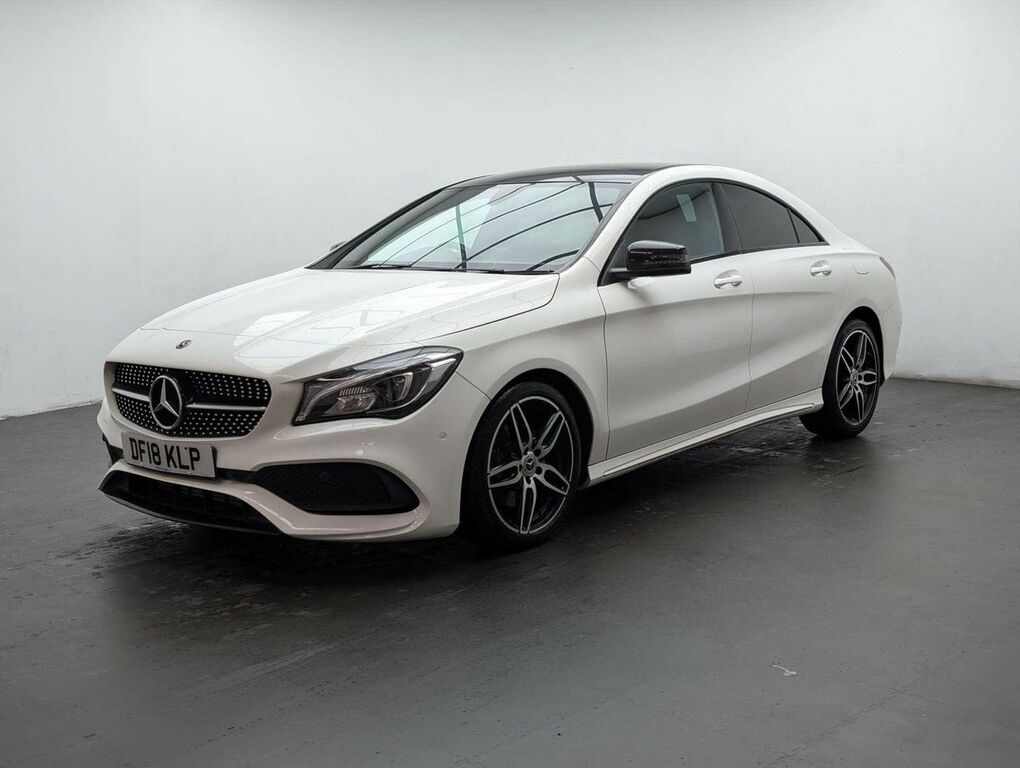 Mercedes-Benz CLA Class 2.1 Cla 220 D Amg Line White #4