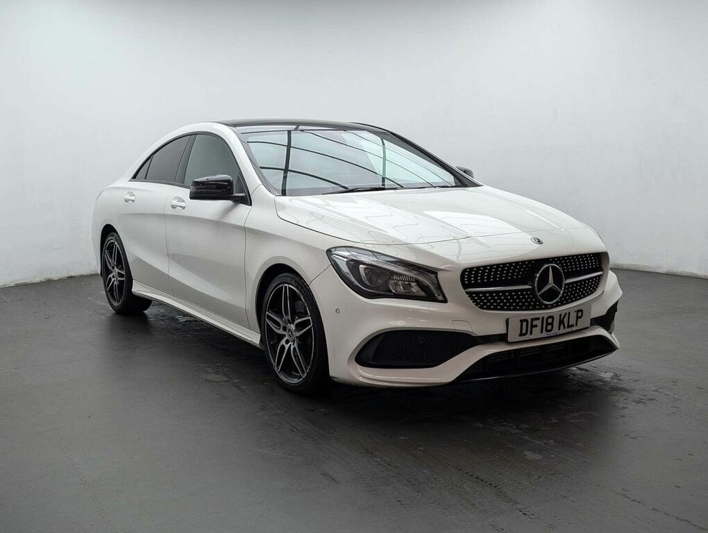 Mercedes-Benz CLA Class 2.1 Cla 220 D Amg Line White #2