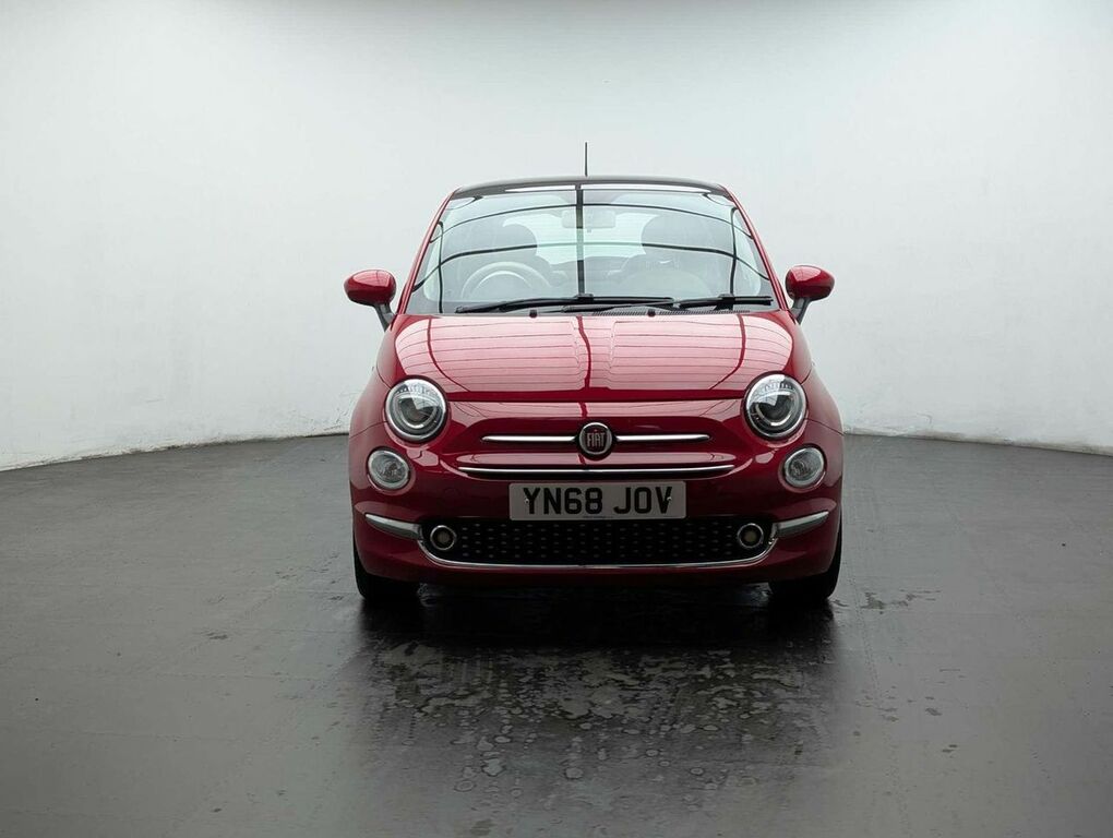 Fiat 500 1.2 500 Lounge YN68JOV Red #3