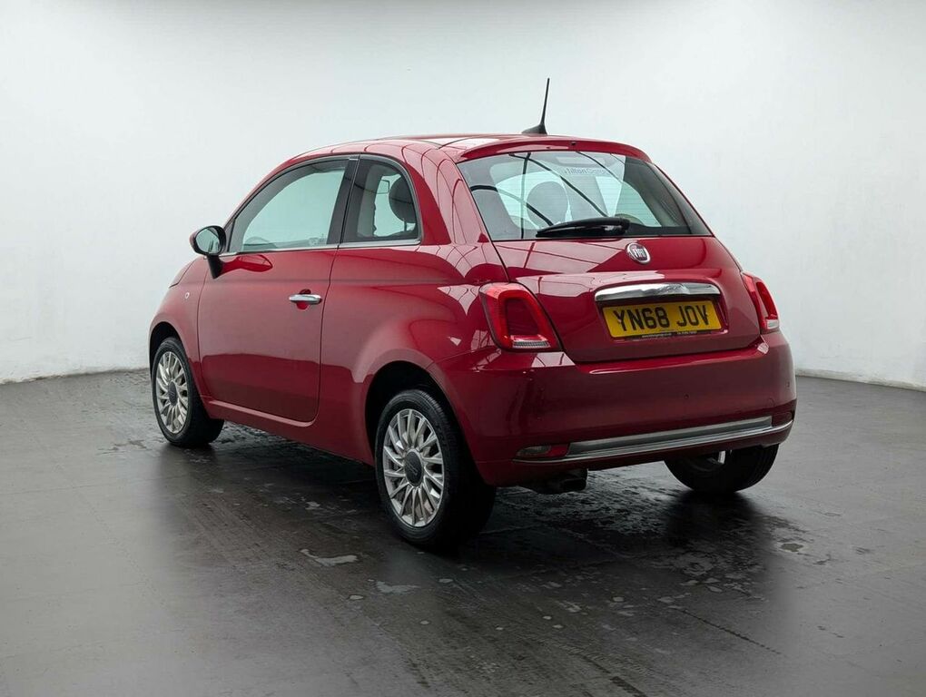 Fiat 500 1.2 500 Lounge YN68JOV Red #6