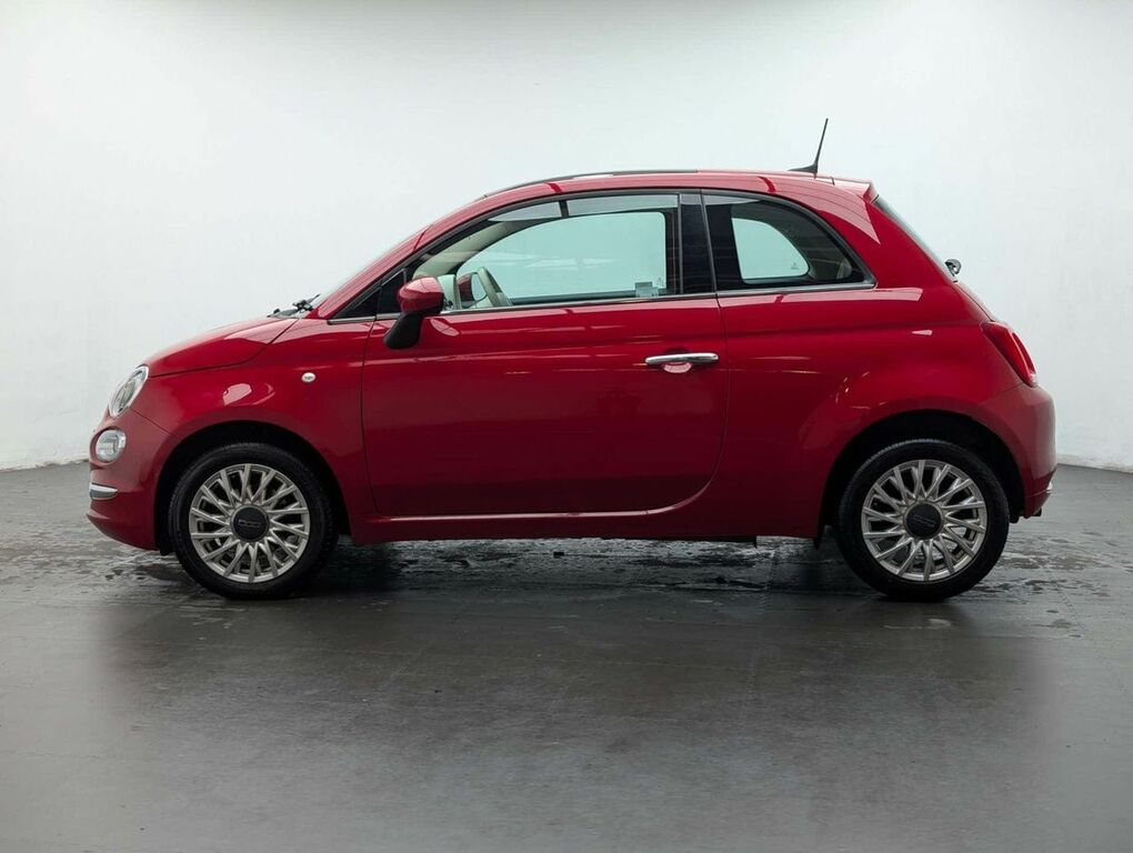 Fiat 500 1.2 500 Lounge YN68JOV Red #5