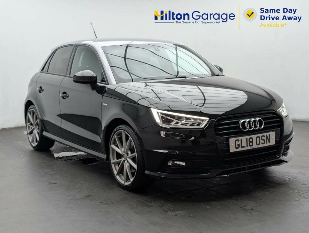 Audi A1 1.4 A1 Sportback Tfsi Black Edition Nav GL18OSN Black