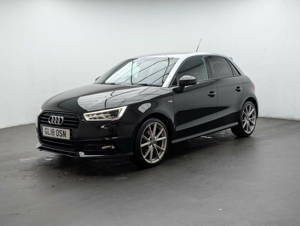 Audi A1 1.4 A1 Sportback Tfsi Black Edition Nav GL18OSN Black #4