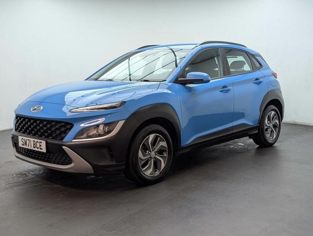 Hyundai Kona 1.6 Kona Se Connect Gdi Hev Blue #4