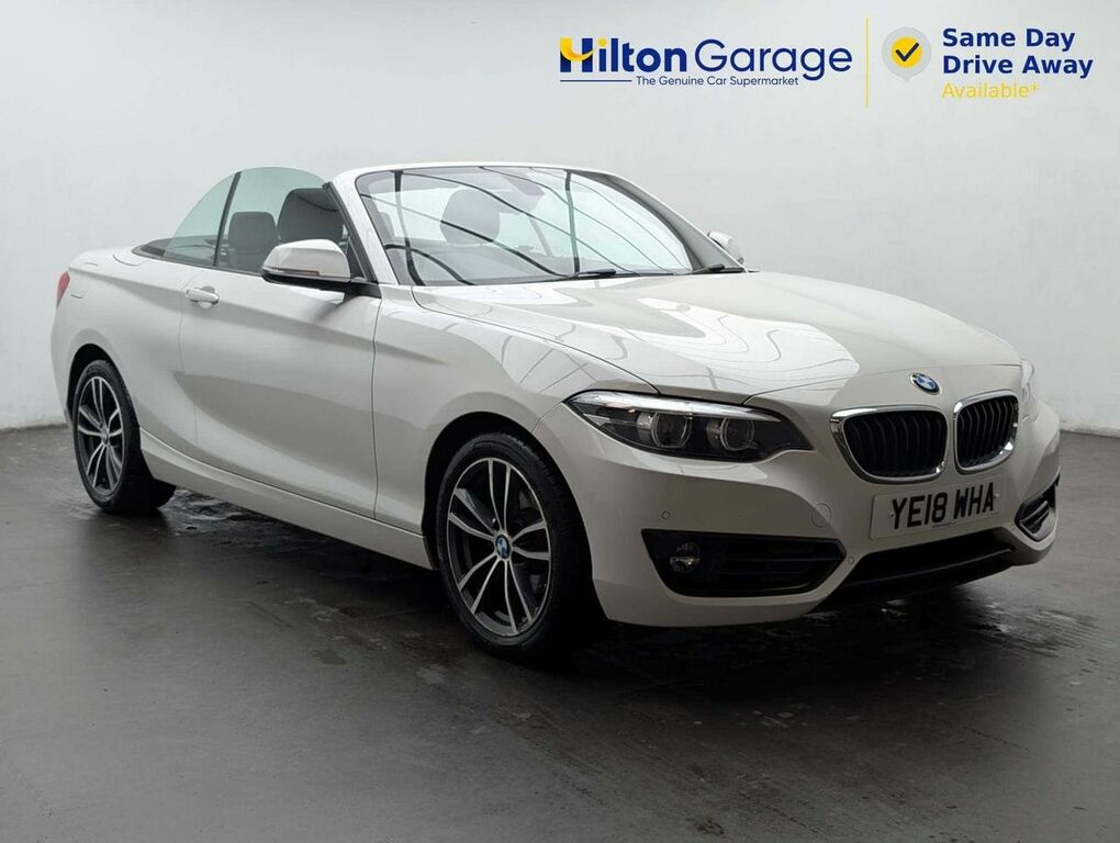 BMW 2 Series 1.5 218I Sport YE18WHA White