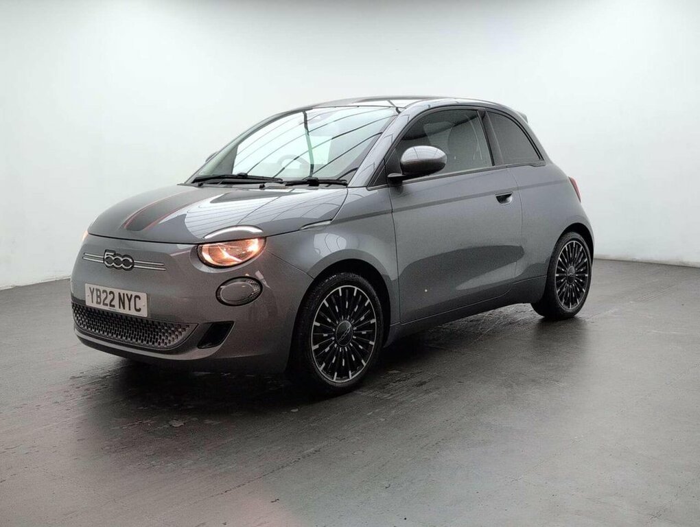 Fiat 500E Hatchback YB22NYC Grey #4