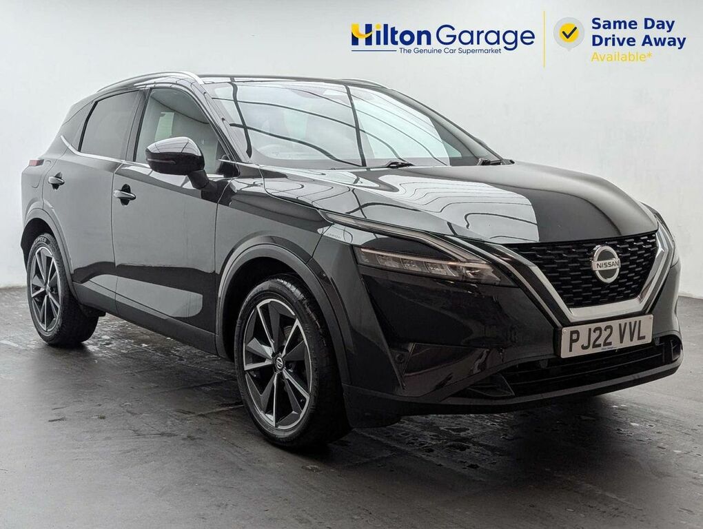 Nissan Qashqai 1.3 Qashqai Tekna Dig-t Mhev PJ22VVL Black