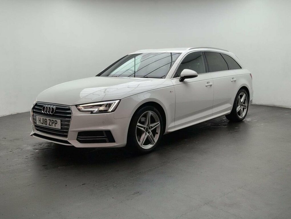 Audi A4 2L S Line White #4