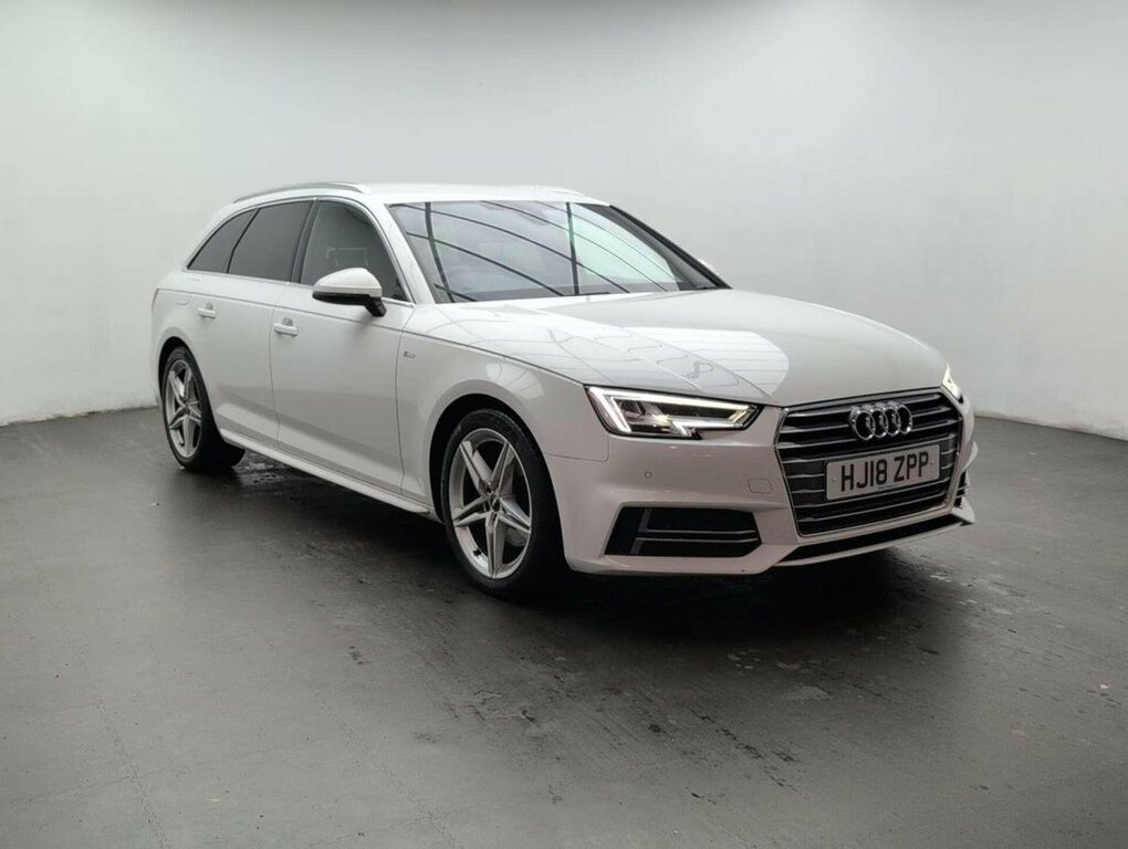Audi A4 2L S Line White #2