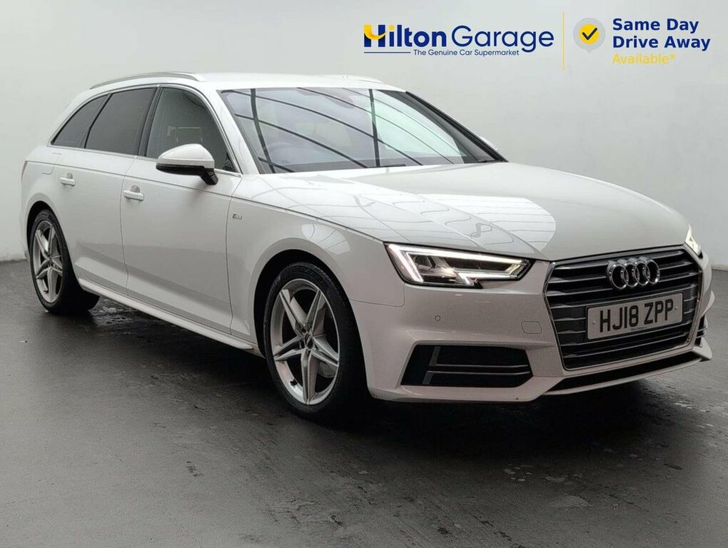 Audi A4 2L S Line White