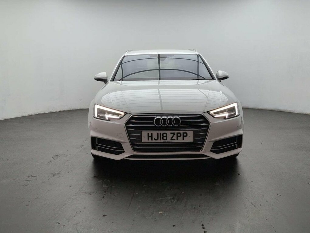 Audi A4 2L S Line White #3