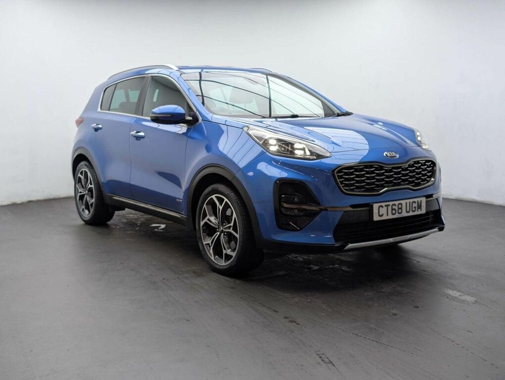 Kia Sportage 1.6 Sportage Gt-line Isg 4X4 4Wd CT68UGM Blue #2