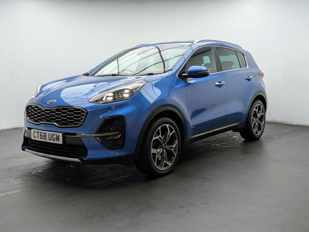 Kia Sportage 1.6 Sportage Gt-line Isg 4X4 4Wd CT68UGM Blue #4