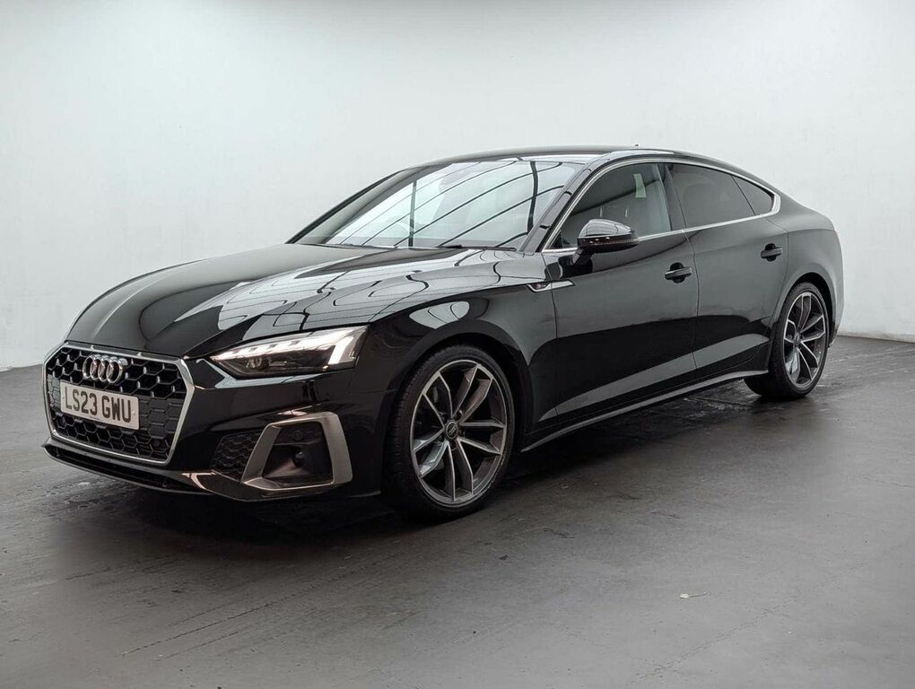 Audi A5 2.0 A5 Sportback 35 Tfsi Mhev S Line LS23GWU Black #4
