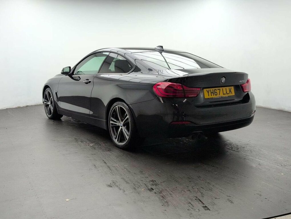 BMW 4 Series 2L Sport YH67LLK Black #6
