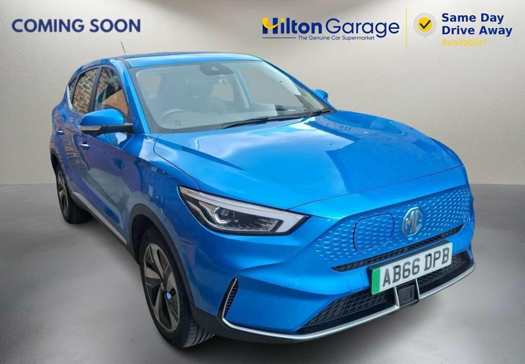 MG ZS Suv Blue
