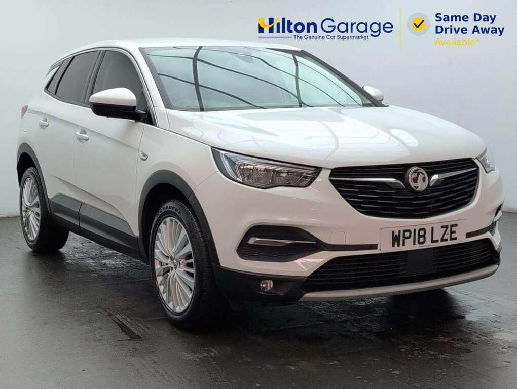 Vauxhall Grandland X 1.2 Grandland X Sport Nav T Ss White