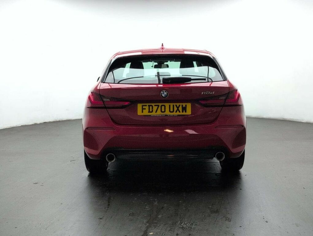 BMW 1 Series 2.0 118D Sport FD70UXW Red #6