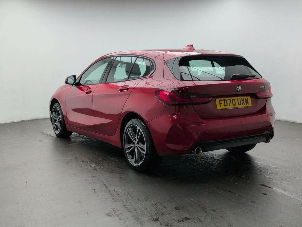 BMW 1 Series 2.0 118D Sport FD70UXW Red #5