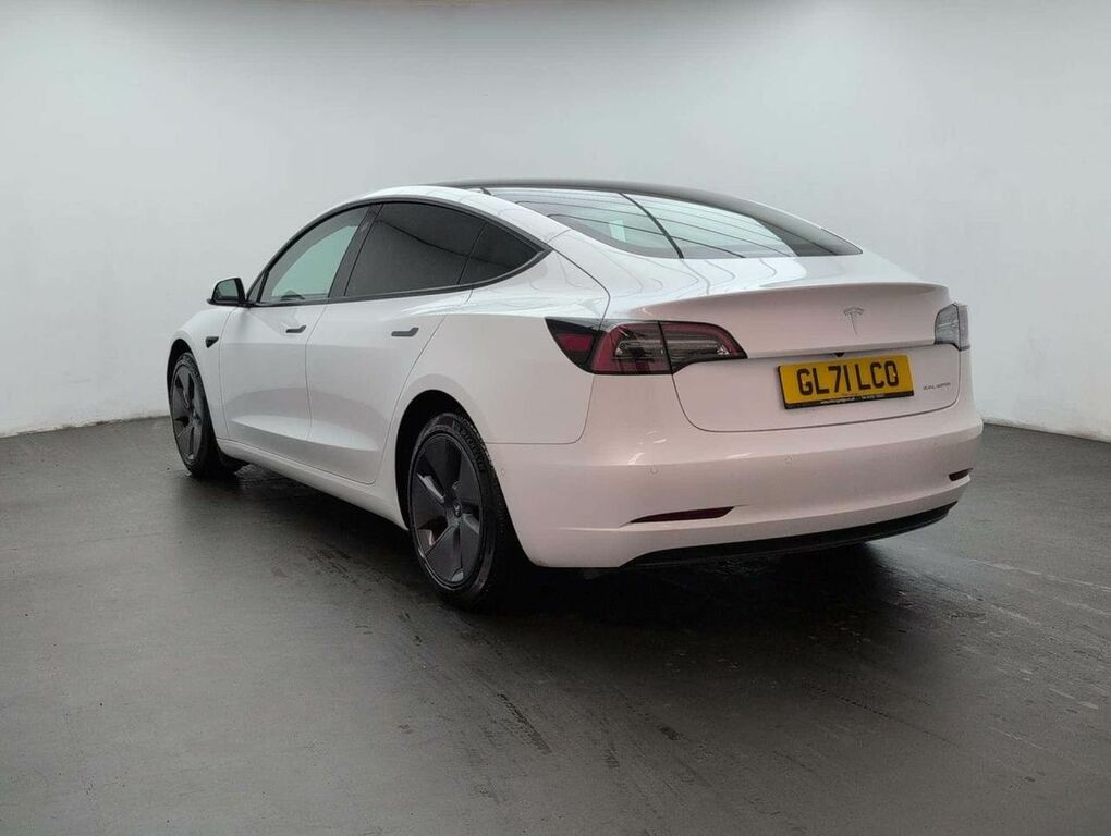 Tesla Model 3 Model 3 Long Range Awd 4Wd GL71LCO White #6